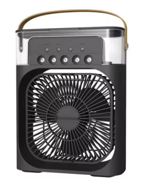 Portable Air Conditioner Fan Usb Electric Fan With Led Night Light