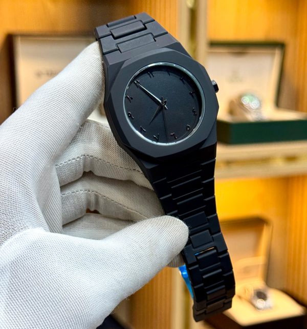 Arabic Aura Watch Premium Quality Full Black Color Watch