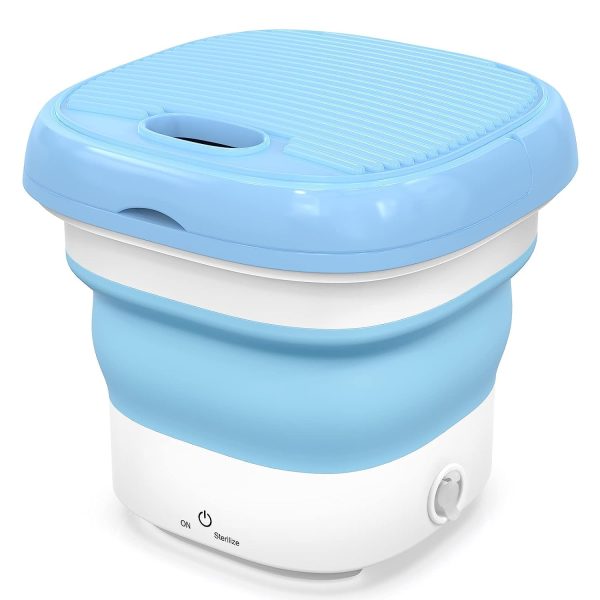 Semi-automatic Mini Folding Washing Machine With Dryer Good Quality( Random Color )